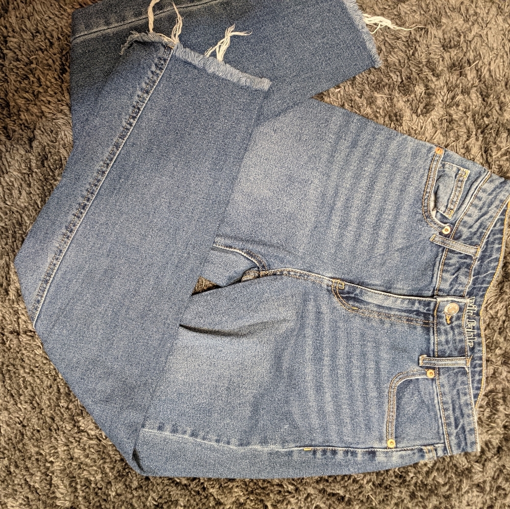 Straight leg baggy jeans